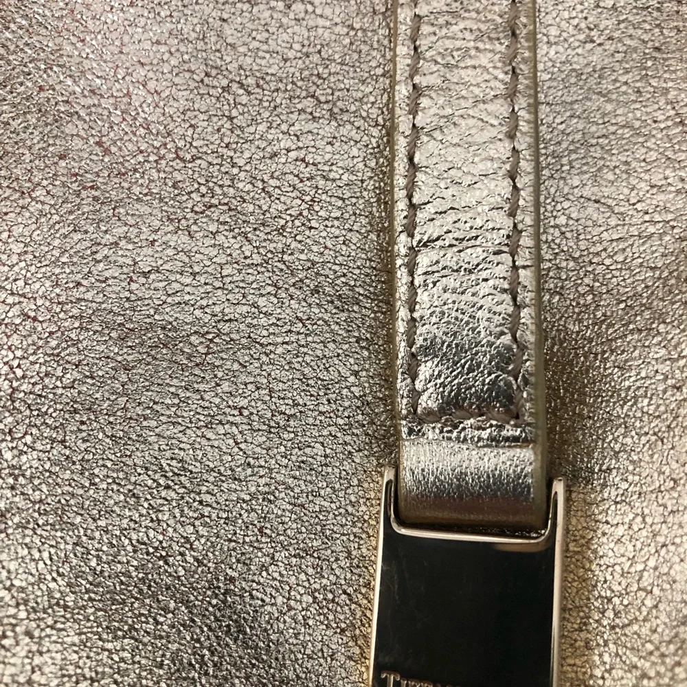 Tiffany & Co reversible gold suede leather tote bag - Picture 10 of 13